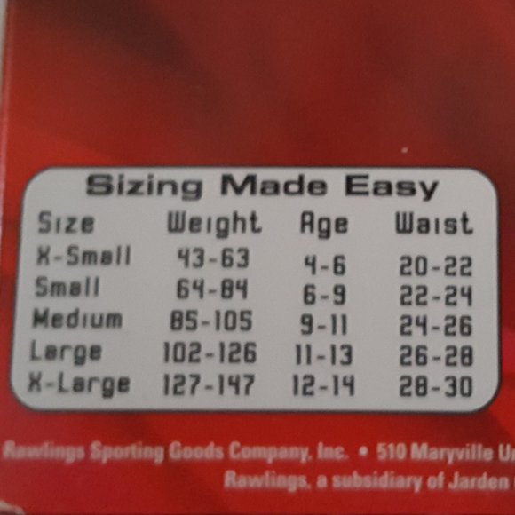 Rawlings Pull-Up Baseball Pants-Youth Small **PRE-OWNED- READ** - Picture 4 of 14